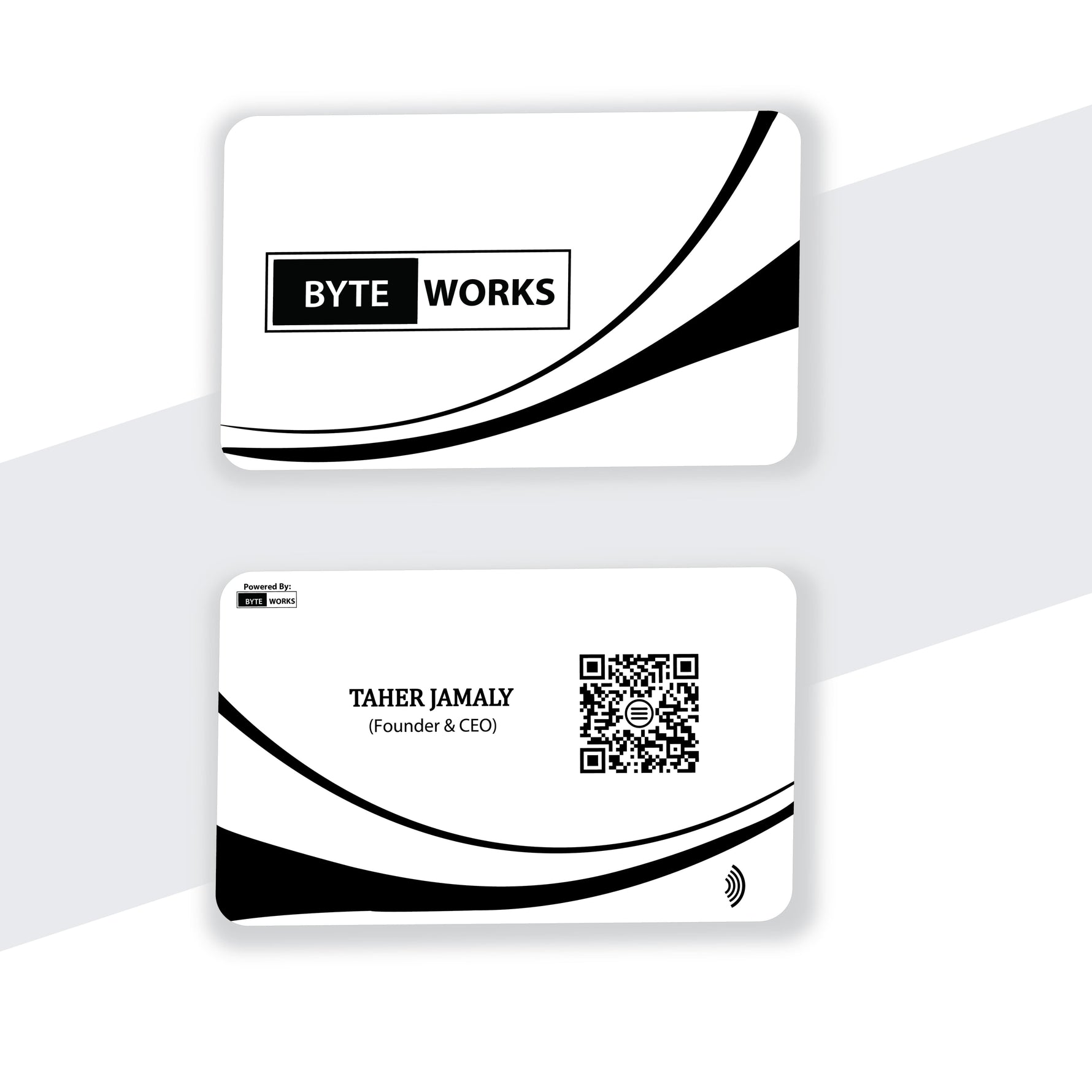 Plastic Business Cards | Basic Business Cards | Byte Works